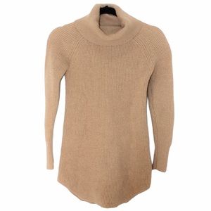 WILFRED Free Light Brown Turtleneck Sweater XXS
